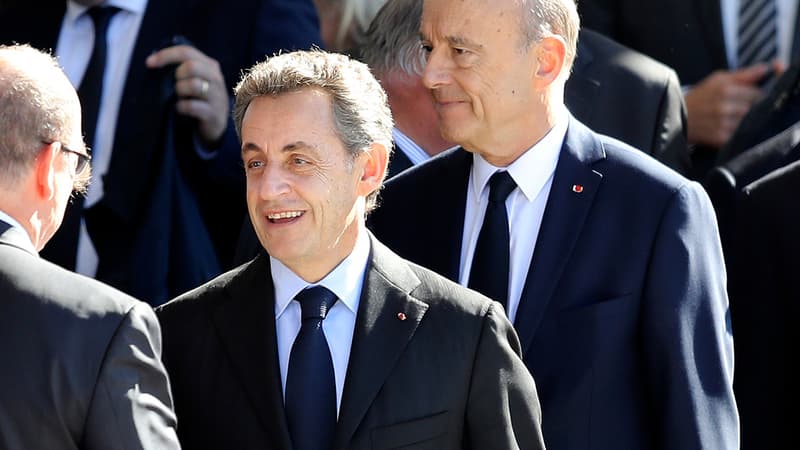Nicolas Sarkozy et Alain Juppé, le 15 octobre 2016.