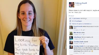 L'avis de recherche de Katheryn Deprill sur Facebook a été partagé par près de 33.000 personnes