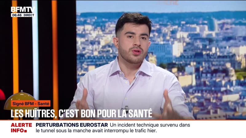 SIGNÉ BFM - Riches en protéines, pleines de micro-nutriments et d'Oméga 3, les huîtres sont bonnes pour la santé, sauf restrictions