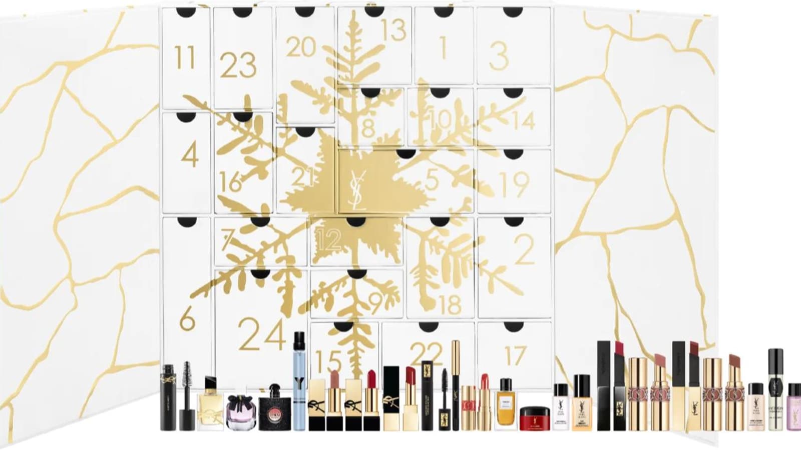 Calendrier Yves Saint Laurent beauté Calendrier Yves Saint Laurent beauté