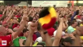 Belgique : Cris de joie, bières qui volent... Bruxelles a vibré pendant le match