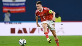Le Russe Aleksandr Golovin, le 11 novembre 2021