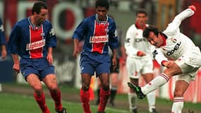 Valdo entre Le Guen et le Milanais Savisevic