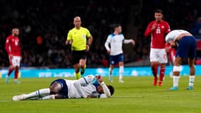 Marcus Rashford blessé lors d'Angleterre-Malte, le 17 novembre 2023