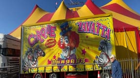 Le cirque Zavatta s'est installé à Six-Fours-les-Plages depuis le début de la semaine malgré l'opposition de la mairie aux spectacles avec des animaux.
