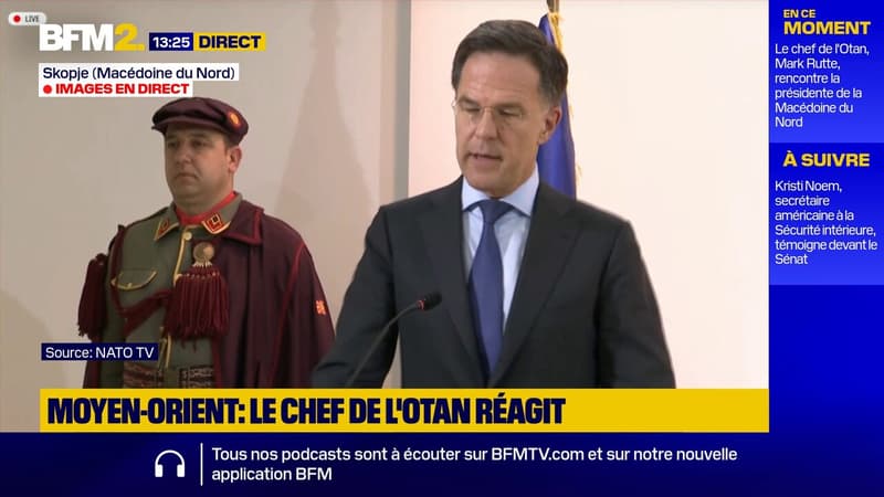 Iran: les frappes américaines et israéliennes bénéficient d'un "large soutien" en Europe, assure le chef de l'Otan