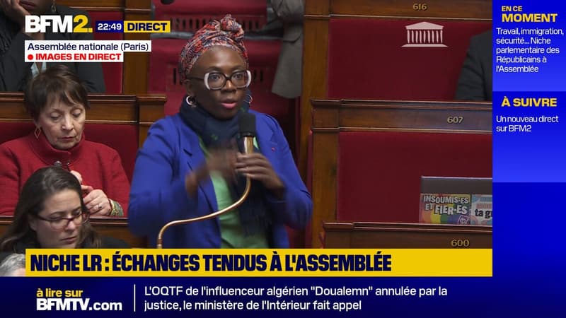 Députée qualifiée d'