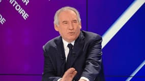 Le patron du Modem François Bayrou, invité de BFM Politique, le 10 mars 2024.
