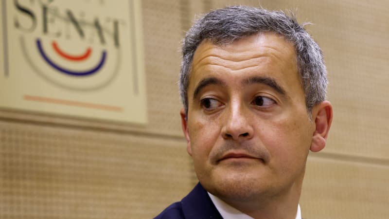 Gérald Darmanin au Sénat (illustration)