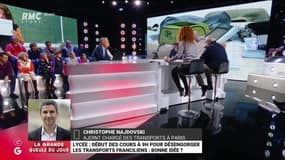 #Lycée - "Mettre tous les élèves aux mêmes horaires à 9h qui est précisément l'horaire des bureaux va aggraver la situation des transports !" @C_Najdovski, adjoint chargé des transports à la mairie de Paris #GGRMC 