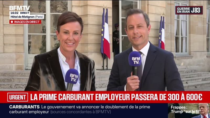 INFO BFMTV. Le gouvernement va annoncer le doublement du plafond de la prime carburant employeur de 300 à 600 euros
