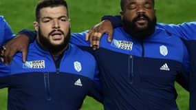Rabah Slimani et Mathieu Bastareaud