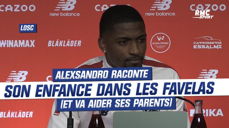 LOSC : Alexsandro raconte son enfance triste au Brésil… et va acheter une...