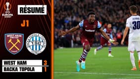 Résumé : West Ham 3-1 Backa Topola - Ligue Europa (1ère journée)