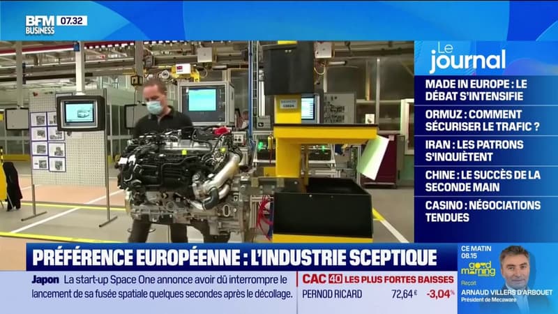 Préférence européenne : virage protectionniste contesté