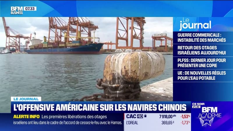 L'offensive américaine sur les navires chinois