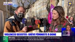 Violences sexistes: une grève féministe à Digne-les-Bains
