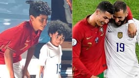 Les fils de Cristiano Ronaldo et Karim Benzema
