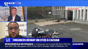 Violences devant un lycée à Cachan: "À ma connaissance, il n'y a pas eu de blessés", affirme Reda Belhadj (SGP Police FO)