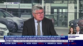 Francis Bartholomé, Président du Conseil National des Professions de l'Automobile (CNPA): "Si ça continue pendant plusieurs mois, 60% de nos entreprises envisagent des réductions d'emplois au premier semestre"