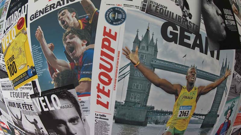 "L'Equipe" datée de ce vendredi adopte un nouveau format.