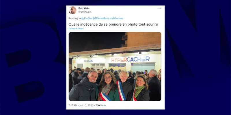 La photo postée par Eva Sas sur son compte Twitter