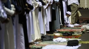 Des musulmans pendant une prière, dans une Mosquée de l'île de la Réunion (PHOTO D'ILLUSTRATION)