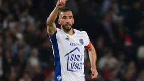 Florian Tardieu buteur avec Troyes, le 8 mai 2022