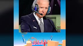 Un faux Biden joue aux jeux vidéo