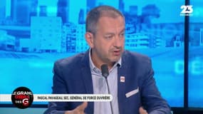 #GrandOral "Concernant le collaborateur d'@EmmanuelMacron qui tabasse un manifestant, on peut se demander ce que ce mec foutait là !" @PascalPavageau #GGRMC ! 