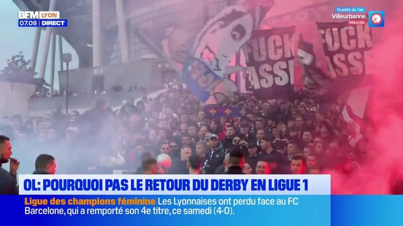 OL : Pourquoi pas le retour du derby en Ligue 1 ?