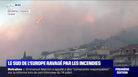 Du Portugal à la Grèce, le sud de l'Europe ravagé par de violents incendies