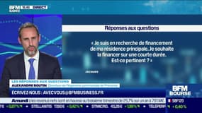 Les questions : Est-ce pertinent de financer sa résidence principale sur une courte durée ? - 04/11