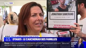 Familles des otages: "On ne va pas abandonner" indique Ayelet, mère de Jonathan Samerano, otage du Hamas