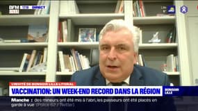 Pas-de-Calais: Frédéric Cuvillier, maire de Boulogne-sur-Mer, estime que ce week-end de vaccination massif est "un début de rattrapage" 