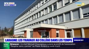 Laragne-Montéglin: les travaux du collège continuent, fin prévue en 2024