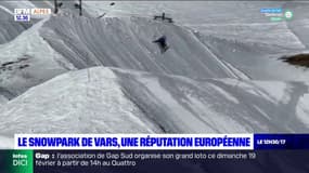 Hautes-Alpes: le snowpark de Vars fait carton plein