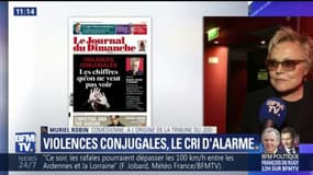 Violences conjugales: le cri d'alarme de Muriel Robin