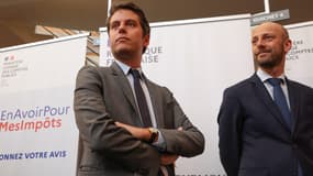 Gabriel Attal et Stanislas Guérini
