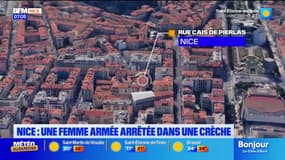 Nice: une femme armée a été arrêtée dans une crèche