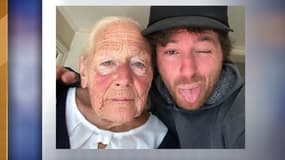 Jean Imbert et sa grand-mère