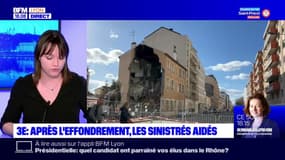 Effondrement d'un immeuble à Lyon: une cagnotte pour aider les familles sinistrées