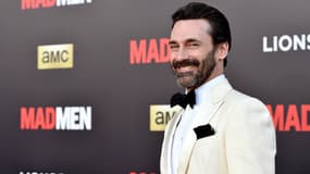 Jon Hamm, le 23 mars lors de la soirée  d'ouverture de la dernière saison de Mad Men.