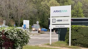 L'usine Arkema de Saint-Auban dans les Alpes-de-Haute-Provence.