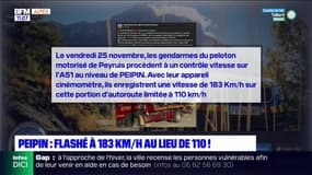 Alpes-de-Haute-Provence: flashé à 183 km/h au lieu de 110 à Peipin