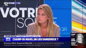 Viol au Champ-de-Mars: "On va augmenter le dispositif de vidéoprotection dans le cadre des Jeux Olympiques", explique Céline Hervieu (conseillère PS de Paris)