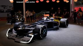 Renault a choisi de dévoiler au moment du salon automobile de Shanghai ce que sera, selon lui, la monoplace du futur.