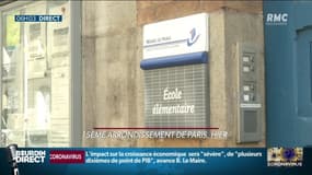 Une première classe fermée à Paris pour cause de coronavirus