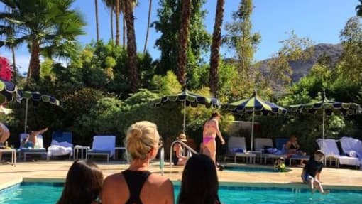 Une photo souvenir publiée par Laeticia Hallyday sur son compte Instagram. Une photo souvenir publiée par Laeticia Hallyday sur son compte Instagram.