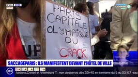 #SaccageParis: 400 personnes manifestent devant l'Hôtel de ville